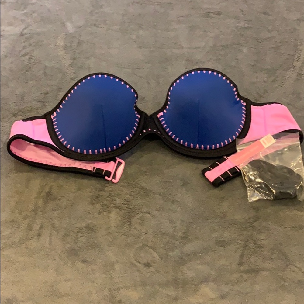 Victoria’s Secret Stitched detail bandeau bikini
